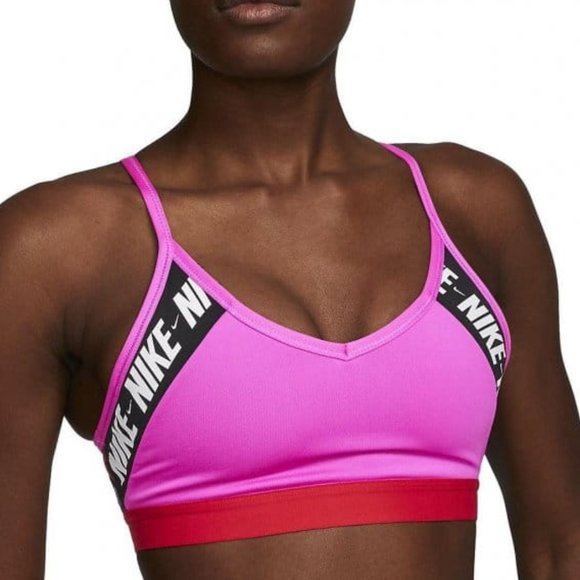 Nike Other - [Nike] Indy Logo Bra Small Pink Red